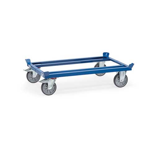 carrello portapallet basso in metallo 2