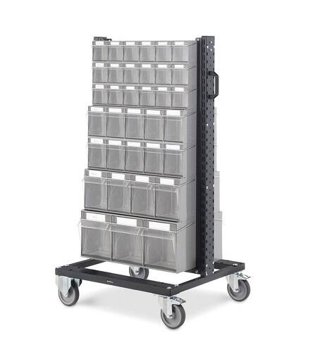 carrello con 70 contenitori 1