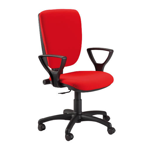 Mix sedia ergonomica con schienale alto con braccioli