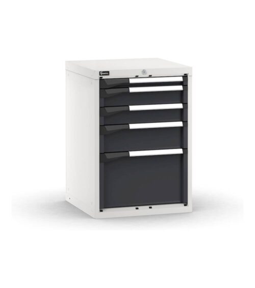 blocco cassettiera da banco 5 cassetti 1x50 2x100 1x150 1x300 l561 x p573 x h800 mm 2.jpg