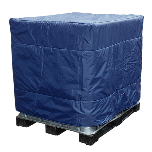 Insulated IBC cover without opening 15 1740 blue