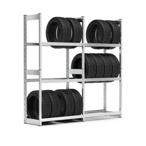 Scaffalature porta pneumatici