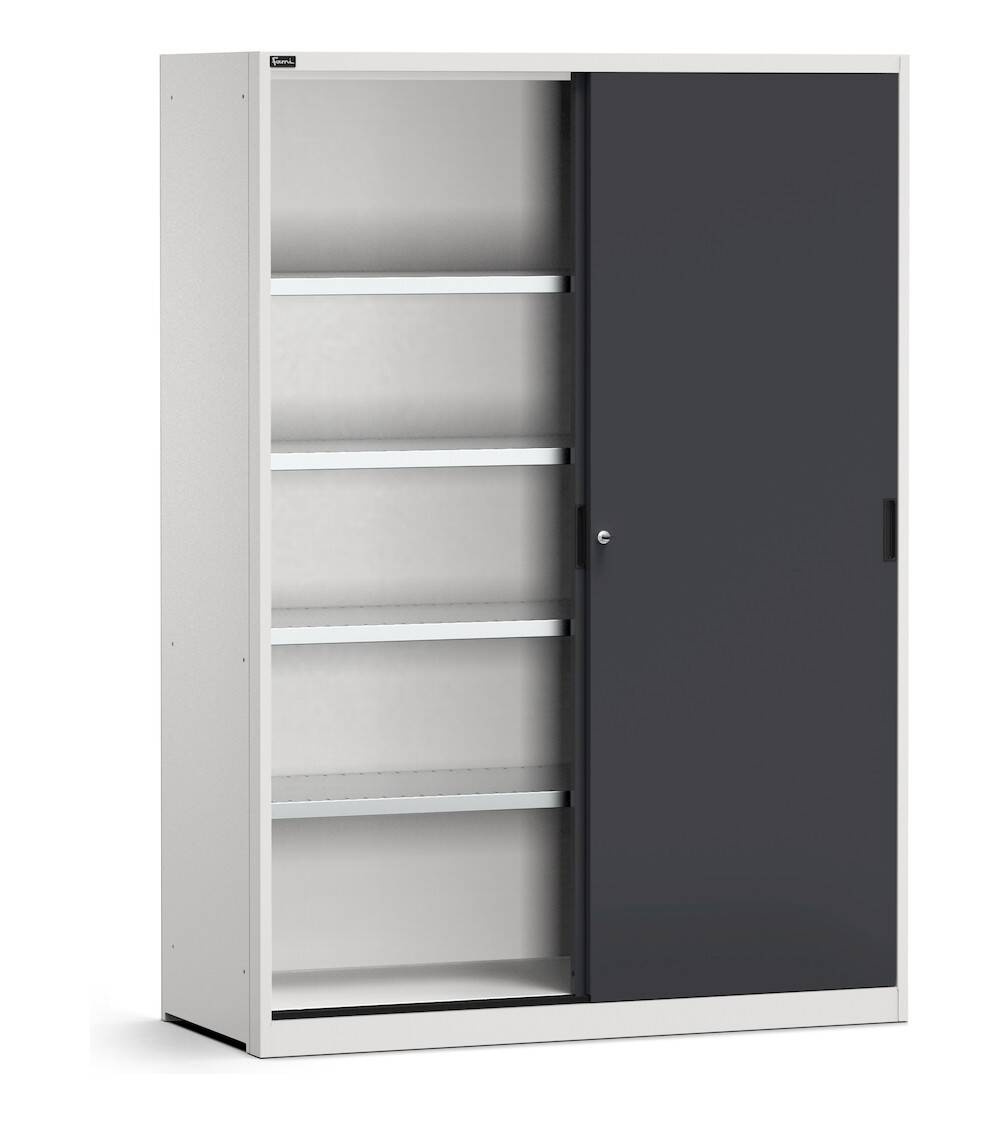armadio con porte scorrevoli e ripiani l1428 x p600 x h2000 mm perfom21004.jpg