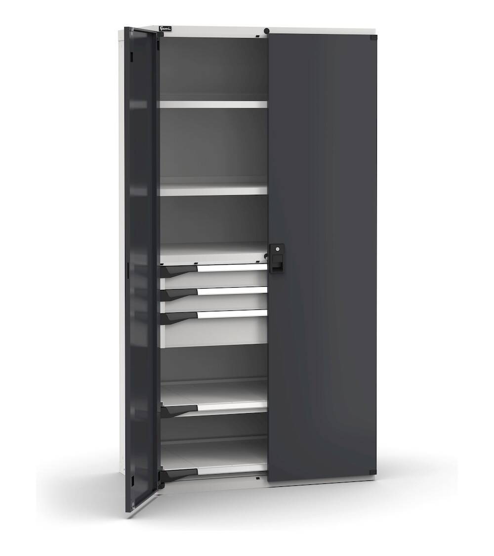armadio portautensili con porte a 3 cassetti 2 piani regolabili 2 piani estraibili l1020 x p573 x h2000 mm 2.jpg