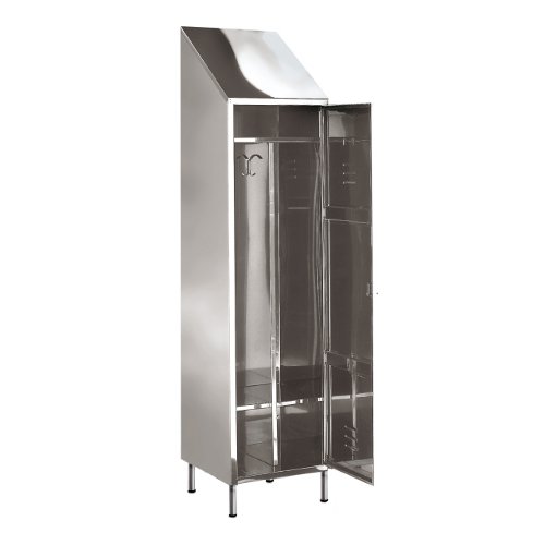 armadio spogliatoio sporco pulito 1 anta inox cx5