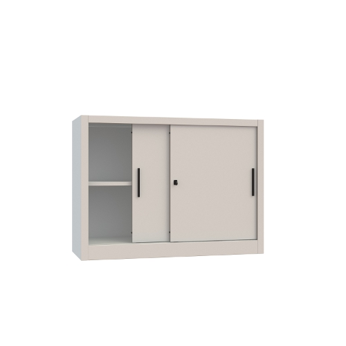 armadio ufficio monoblocco 2 ante scorrevoli s12l