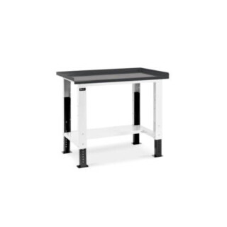 banco da lavoro altezza regolabile con piano acciaio fbg01s1000r00pd