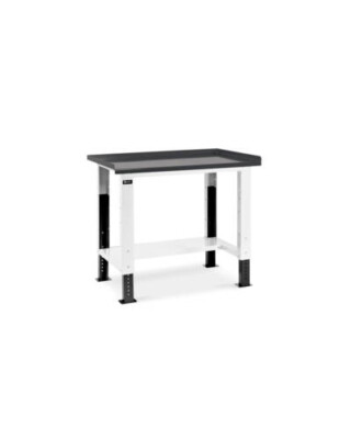 banco da lavoro altezza regolabile con piano acciaio fbg01s1000r00pd