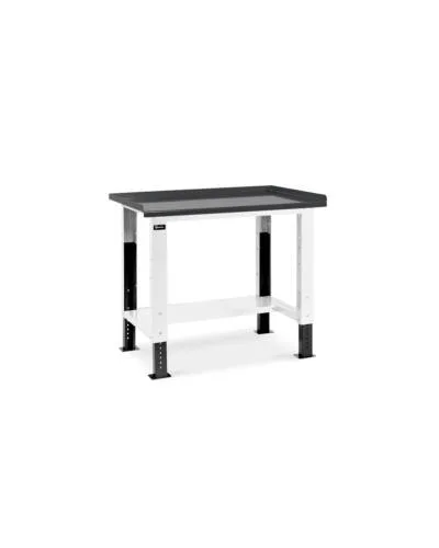 banco da lavoro altezza regolabile con piano acciaio fbg01s1000r00pd