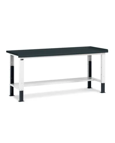 banco da lavoro altezza regolabile con piano acciaio fbg01s2000r00pd