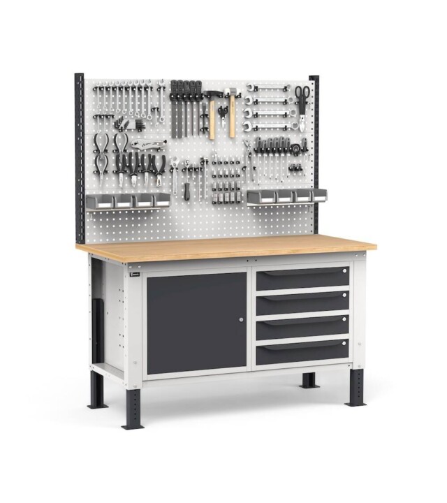 banco regolabile completo work1533 150cm