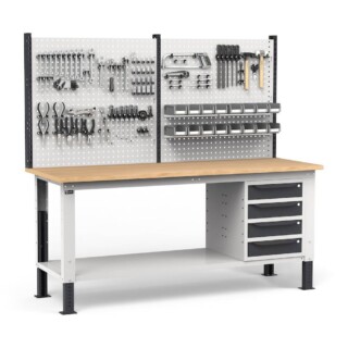 banco regolabile completo work2031 200cm