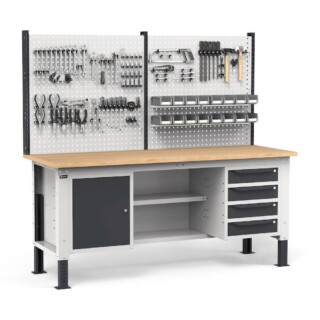 banco regolabile completo work2033 200cm