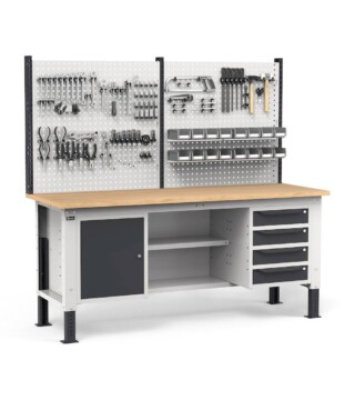 banco regolabile completo work2033 200cm