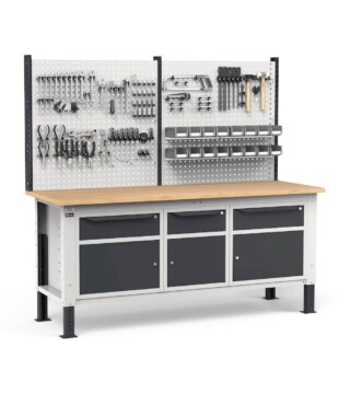 banco regolabile completo work2034 200cm