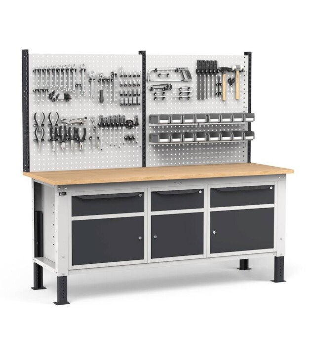 banco regolabile completo work2034 200cm