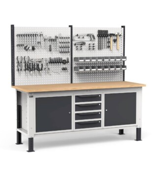 banco regolabile completo work2035 200cm