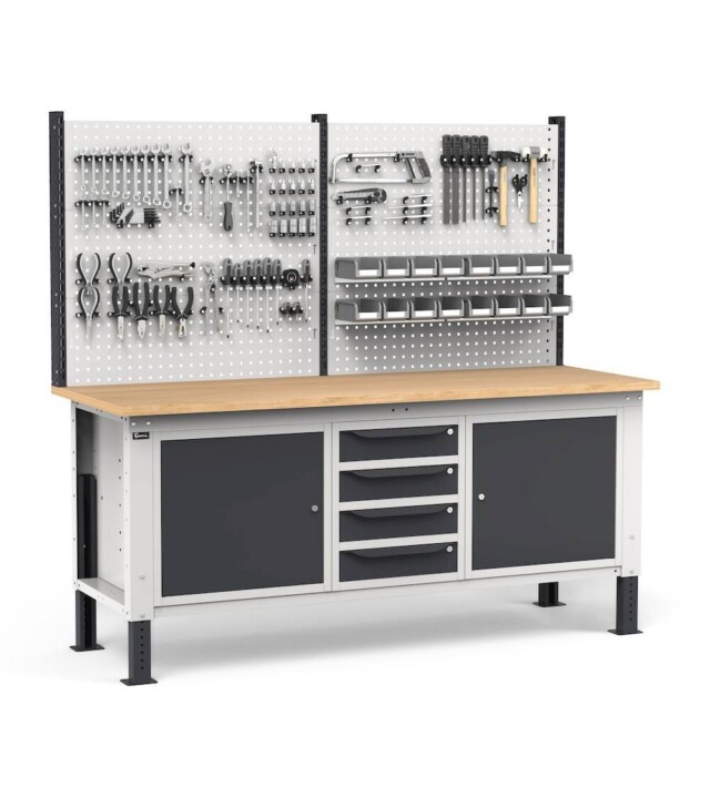 banco regolabile completo work2035 200cm