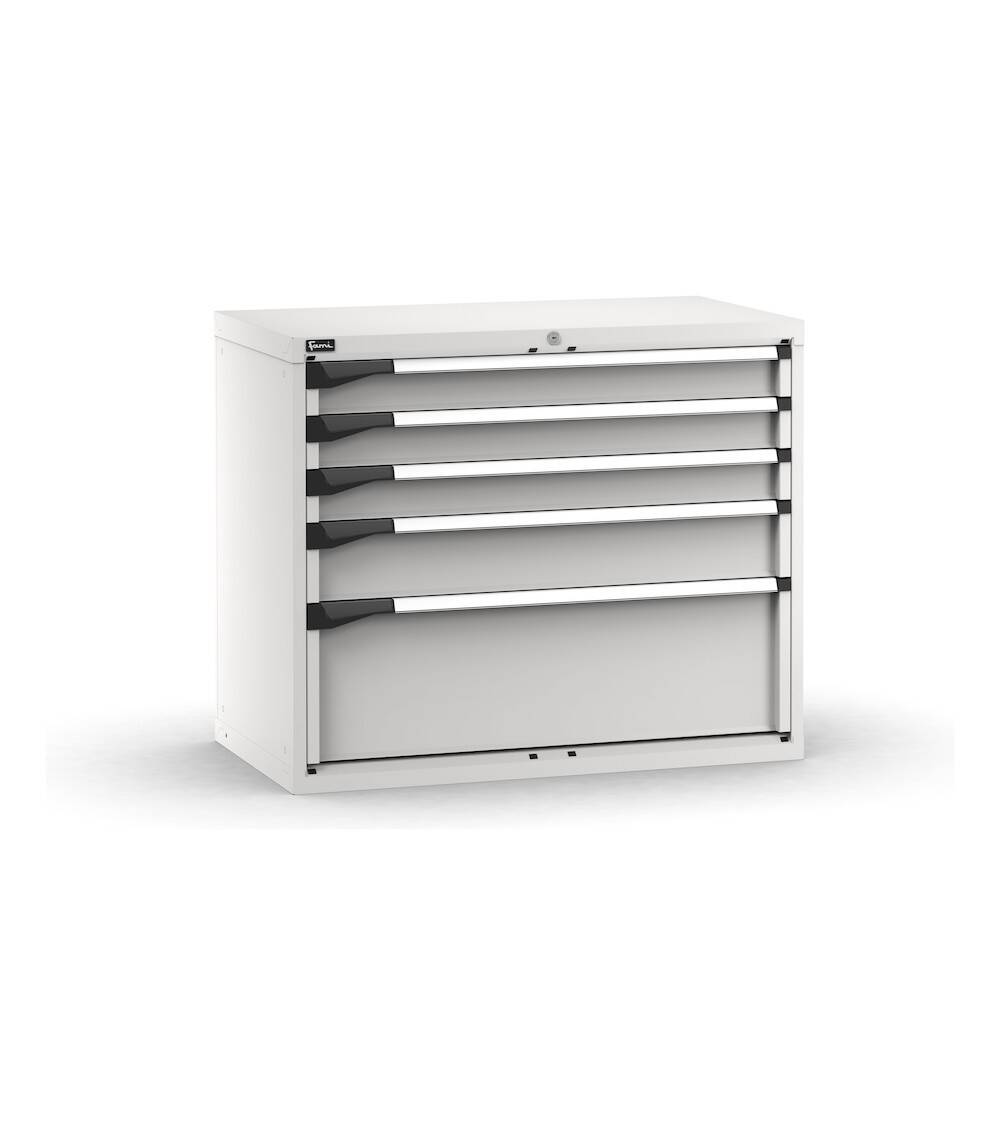 blocco cassettiera da banco 5 cassetti 3x100 1x150 1x300 l1020 x p573 x h850 mm 4.jpg