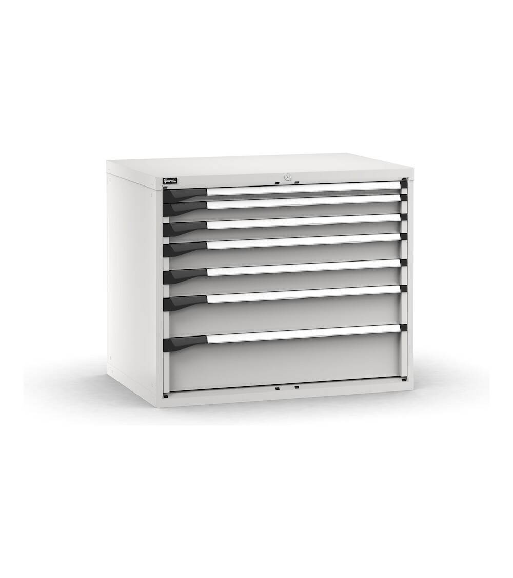 blocco cassettiera da banco 7 cassetti 1x50 2x75 2x100 1x150 1x200 l1020 x p726 x h850 mm 1.jpg
