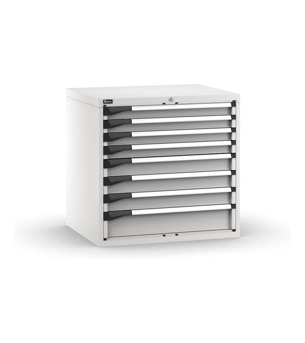 blocco cassettiera da banco 8 cassetti 4x75 3x100 1x150 l867 x p726 x h850 mm 1.jpg