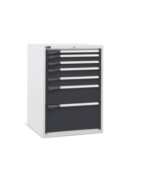 cassettiera da lavoro 7 cassetti mm l 714 x p 726 x h 1000 2