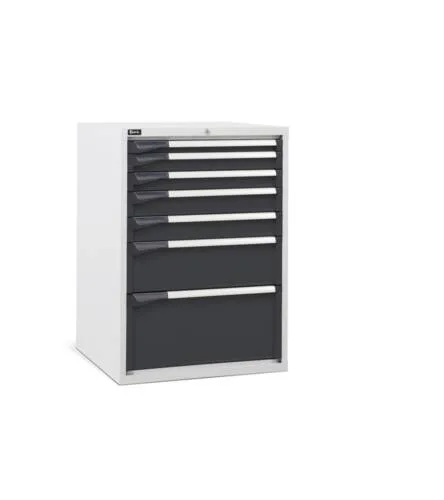 cassettiera da lavoro 7 cassetti mm l 714 x p 726 x h 1000 2