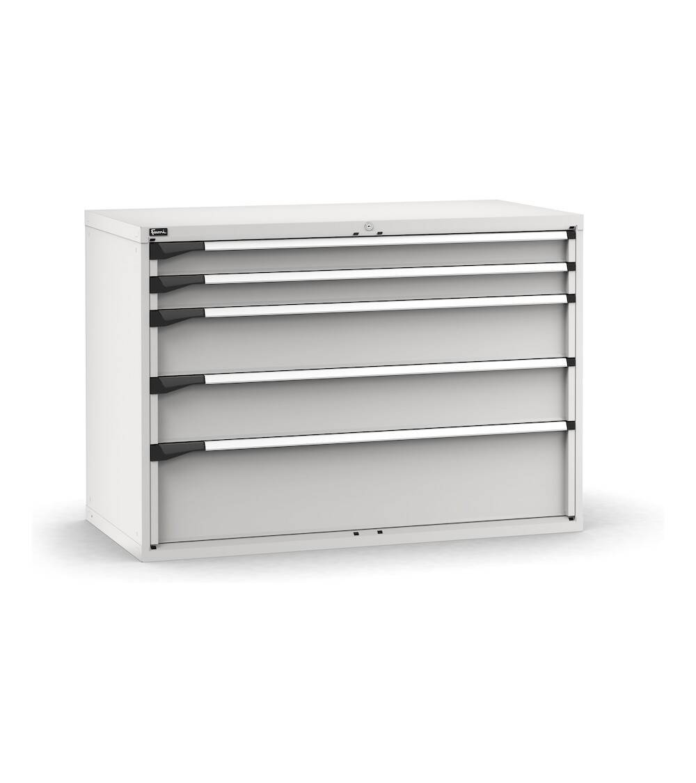 cassettiera porta attrezzi 5 cassetti 2x100 2x200 1x300 l1428 x p726 x h1000 mm 4.jpg