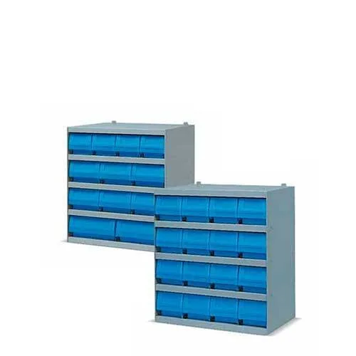 scaffale porta rk 16 contenitori 1 1