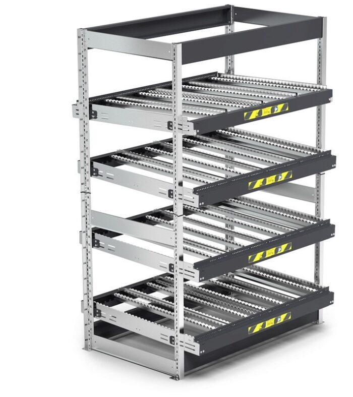 Scaffale ST con Rulliere Inclinabili - immagine 1