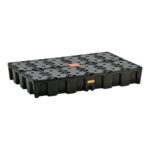 Vasca di Raccolta per Laboratorio 120L con Griglia in PE