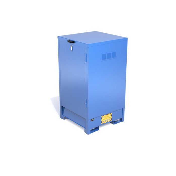 Armadio con Vasca di Raccolta per 1 Fusto da 200L - immagine 1