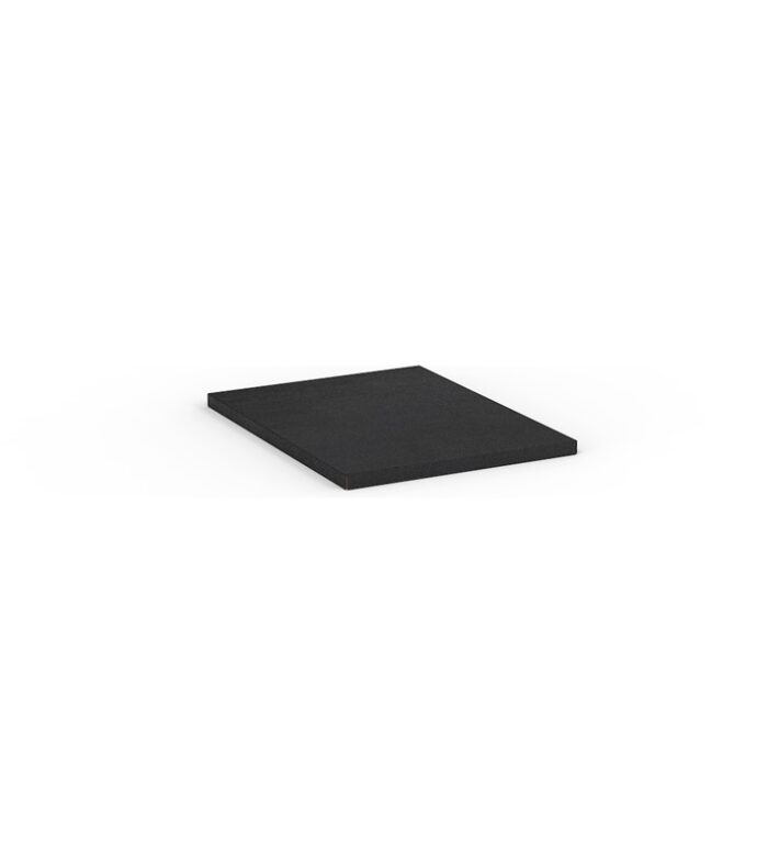 Top in Acciaio Gommato L561 x P726 x H23 mm - immagine 1