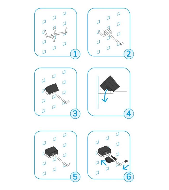 Gancio con puntale 100 mm - immagine 4