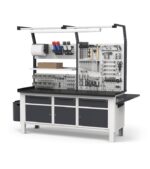 Banco Work con Piano in Acciaio L=2000 mm - immagine 2