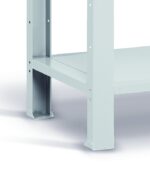 Banco Work con Piano in Acciaio L=2000 mm - immagine 5