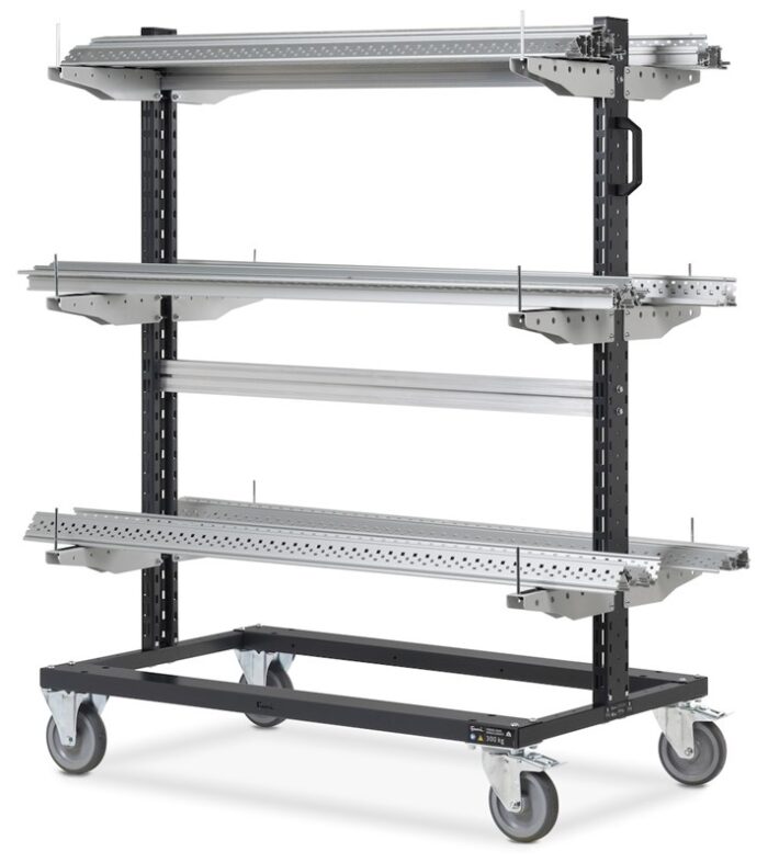 Carrello Rastrelliera L=1067 mm - immagine 2