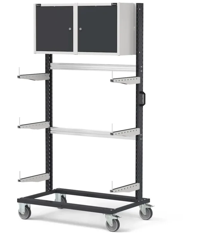 Carrello Rastrelliera con Pensili L=1067 mm - immagine 1