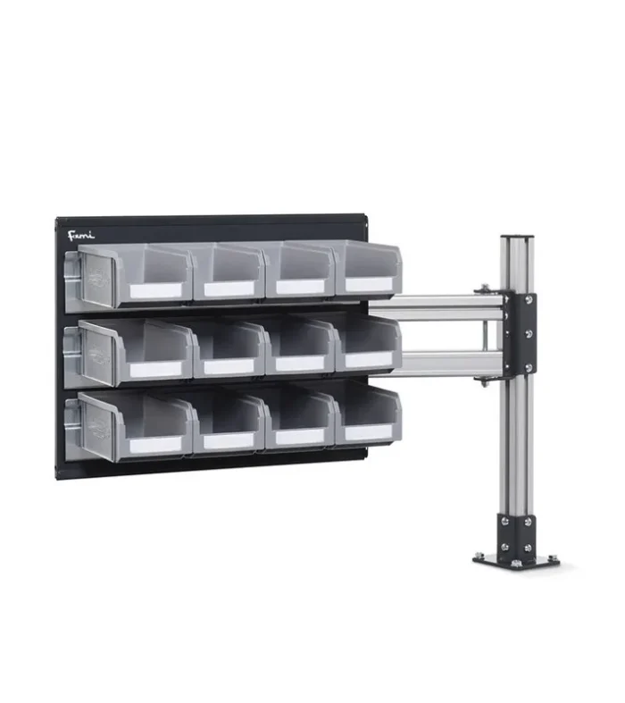 Profilo con Braccio Estensibile e 12 Contenitori - immagine 1