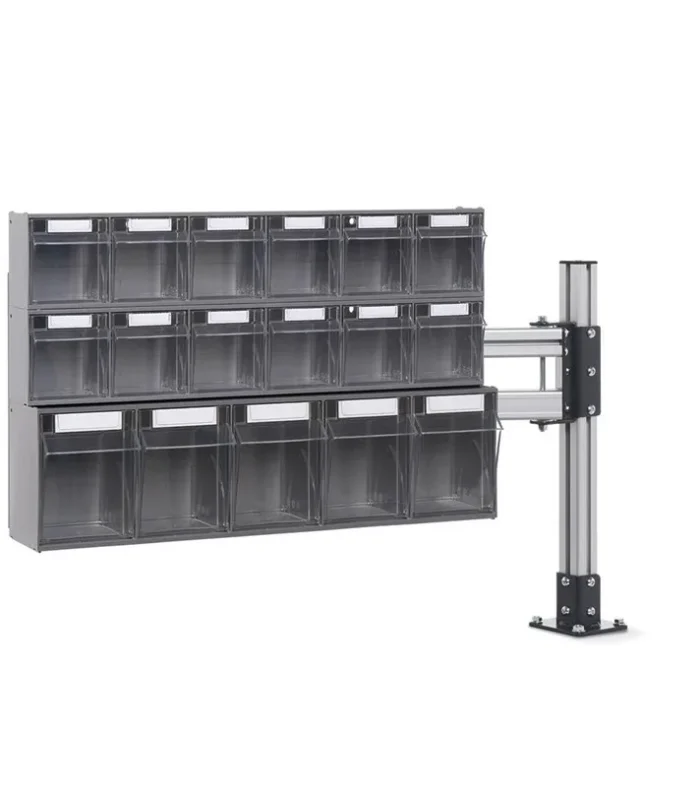 Profilo con Braccio Estensibile e 17 Contenitori - immagine 1