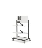 Pannello non Forato/Mensola per Visual Box L=647 m - immagine 2