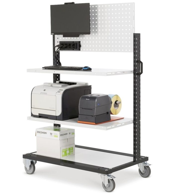 Pannello non Forato/Mensola per Visual Box L=647 m - immagine 3