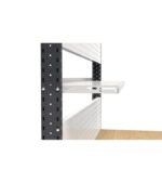 Banco da Lavoro Attrezzato con 8 Cassetti + 2 Armadietti e Pensili L=3000 mm - immagine 12