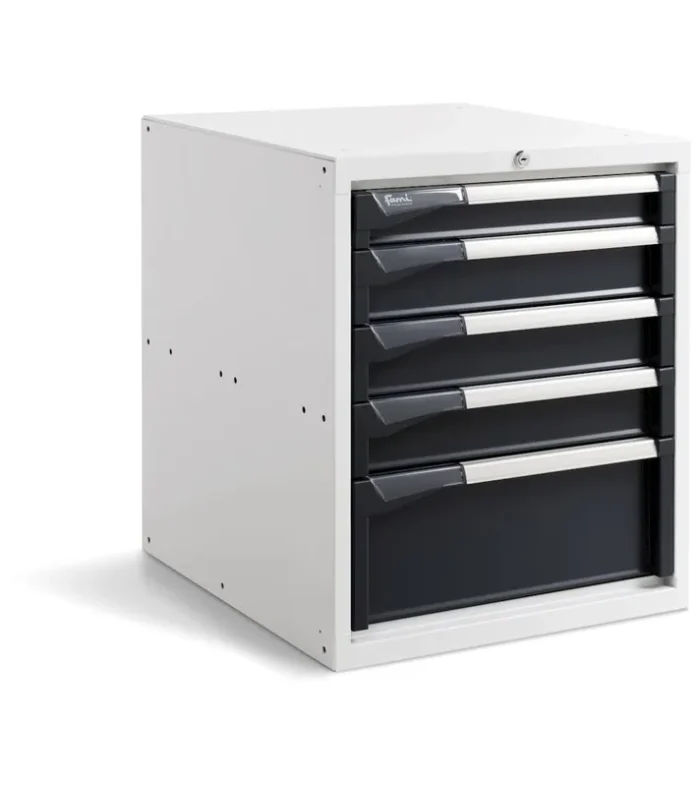 Armadio Work Master Br Key Comfort con 5 Cassetti 560x610x669 mm - immagine 1