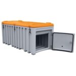 Contenitore da Trasporto Cembox 750 L con Porta Laterale