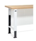 Banco da Lavoro con Piano in Multiplex - 3 Armadietti e 3 Cassetti L=2000 mm - immagine 10