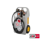 Trolley da Rifornimento Gasolio CEMO 60 L con Batteria 2Ah