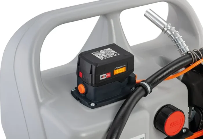 Trolley da Rifornimento Gasolio CEMO 60 L con Batteria 2Ah - immagine 2