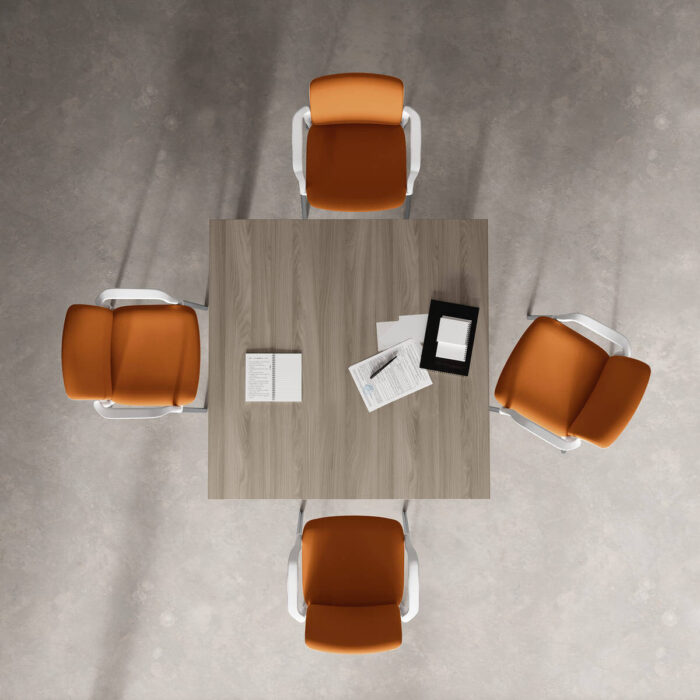 Tavolo Riunione StratosPlus 120x120 cm - immagine 4