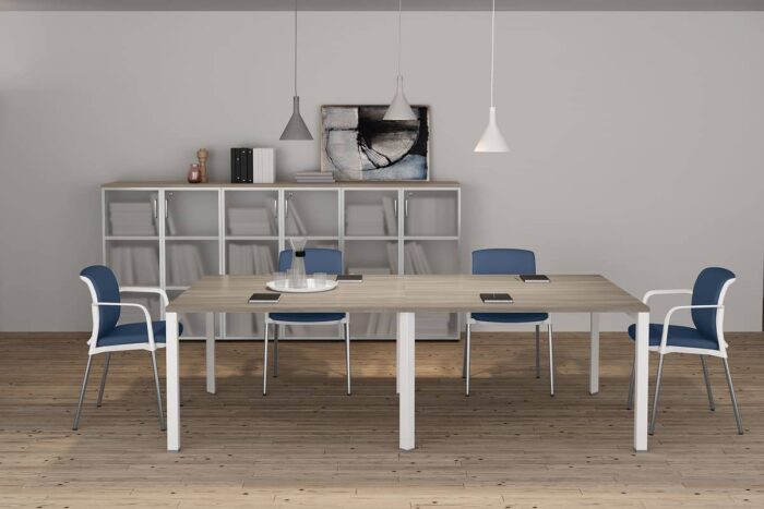 Tavolo Riunione StratosPlus 240x120 cm - immagine 3